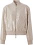 Burberry Bomberjack met pailletten Beige - Thumbnail 1