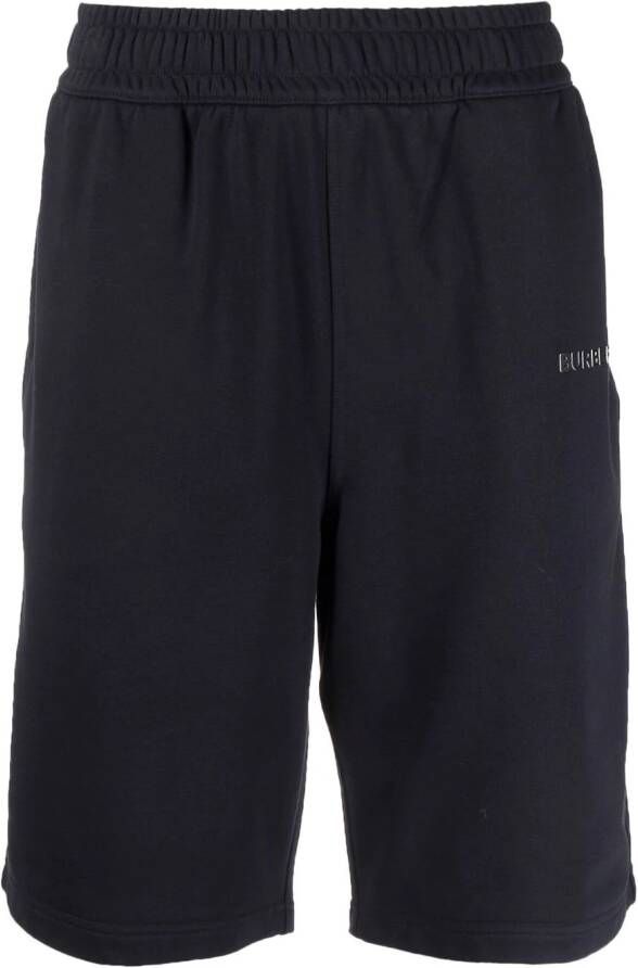 Burberry Shorts met elastische taille Blauw