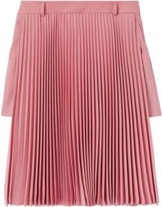 Burberry Shorts met geplooid detail Roze