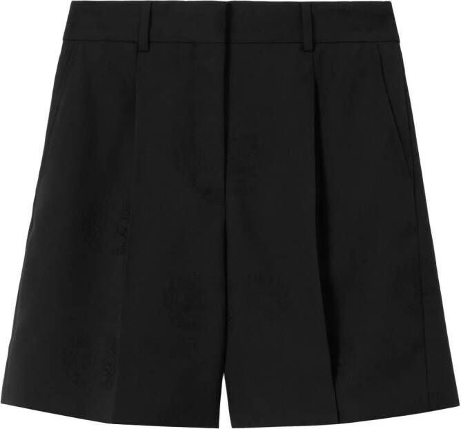 Burberry Shorts met patroon Zwart