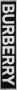 Burberry Sjaal met jacquard logo Zwart - Thumbnail 1