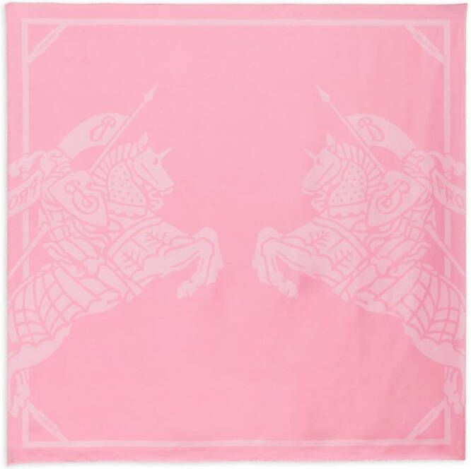 Burberry Sjaal met print Roze