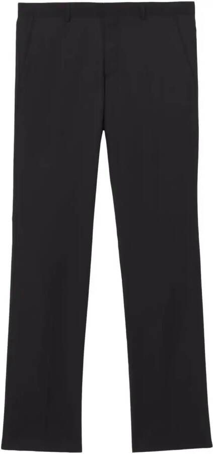 Burberry Slim-fit pantalon Zwart