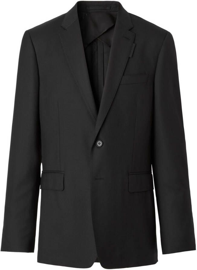 Burberry Wollen colbert Zwart