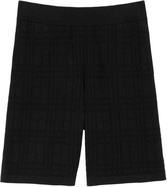 Burberry Straight shorts Zwart