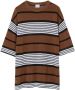 Burberry Gestreept T-shirt Bruin - Thumbnail 1