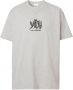 Burberry T-shirt met borduurwerk Grijs - Thumbnail 1