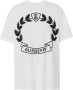 Burberry T-shirt met geborduurd logo Wit - Thumbnail 1