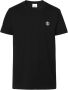 Burberry T-shirt met geborduurd logo Zwart - Thumbnail 1