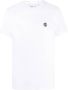 Burberry T-shirt met monogramprint Wit - Thumbnail 1