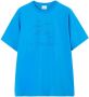 Burberry T-shirt met patroon Blauw - Thumbnail 1