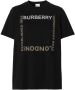 Burberry T-shirt met print Zwart - Thumbnail 1