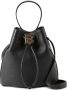 Burberry TB kleine bucket-tas Zwart - Thumbnail 1
