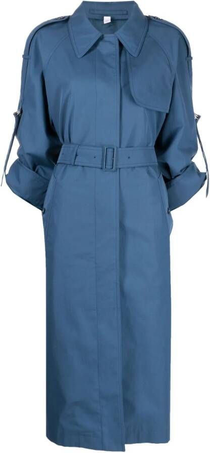 Burberry Trenchcoat Blauw