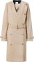 Burberry Trenchcoat met dubbele rij knopen Beige - Thumbnail 1