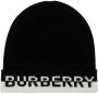 Burberry Tweekleurige muts Zwart - Thumbnail 1