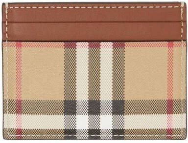 Burberry Leren pasjeshouder Beige