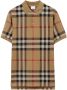 Burberry Vintage check katoenen poloshirt Beige - Thumbnail 1