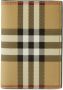 Burberry Vintage check portemonnee Beige - Thumbnail 1