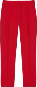 Burberry Wollen pantalon Rood