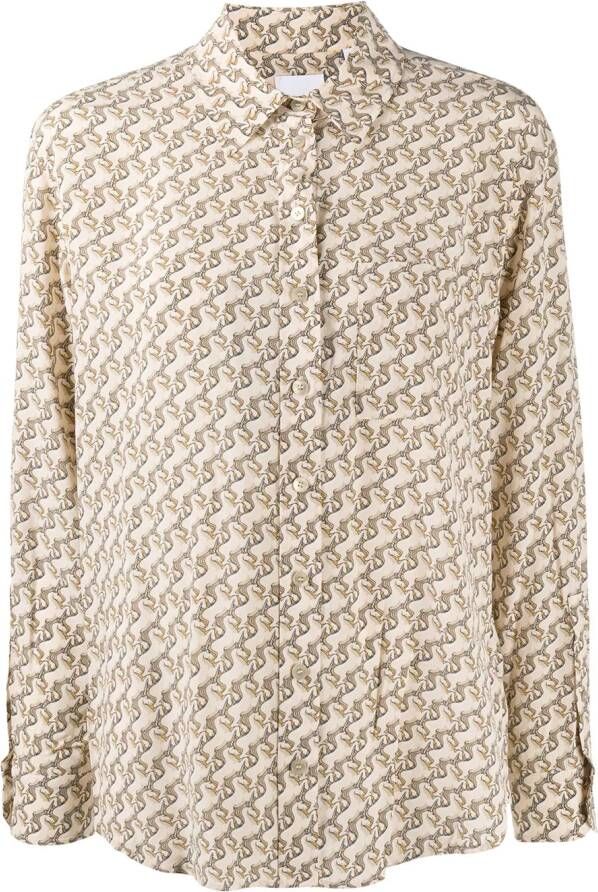 Burberry Zijden blouse Beige