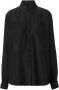 Burberry Zijden blouse Zwart - Thumbnail 1