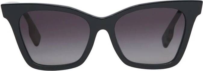 Burberry Zonnebril met vintage ruit Grijs