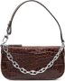 BY FAR Rachel kleine shopper Bruin - Thumbnail 1
