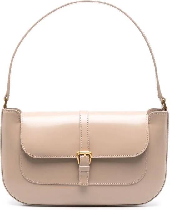 BY FAR Miranda schoudertas Beige
