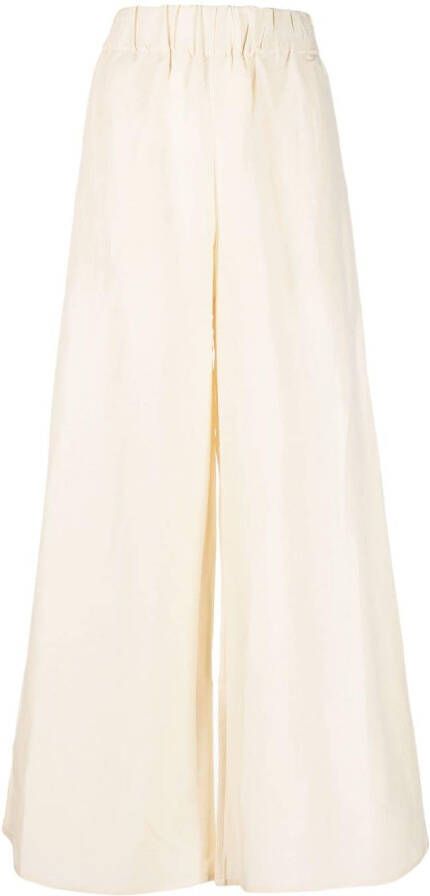 By Malene Birger Broek met wijde pijpen Beige