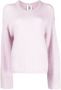 By Malene Birger Cierra knit sweater Paars - Thumbnail 1