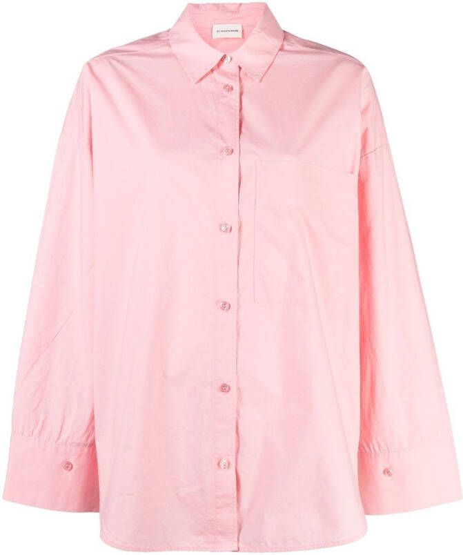 By Malene Birger Button-up blouse Roze