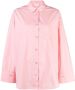 By Malene Birger Button-up blouse Roze - Thumbnail 1