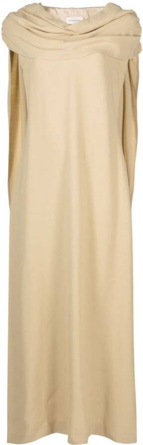By Malene Birger Mouwloze jurk Beige