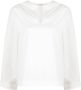 By Malene Birger Blouse met V-hals Wit - Thumbnail 1