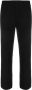 By Malene Birger Mid waist pantalon Zwart - Thumbnail 1