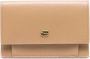 By Malene Birger Portemonnee met logoplakkaat Beige - Thumbnail 1