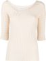 By Malene Birger Asymmetrische top Beige - Thumbnail 1