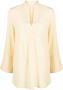 By Malene Birger Blouse met klokmouwen Geel - Thumbnail 1