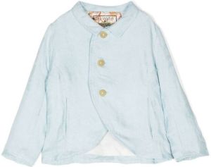 By Walid button-down fastening jacket Blauw