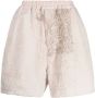 By Walid Bermuda shorts met patchwork Beige - Thumbnail 1