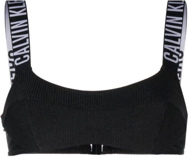 Calvin Klein Bikini verfraaid met logo Zwart