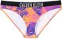 Calvin Klein Bikinislip met botanische print Oranje - Thumbnail 1