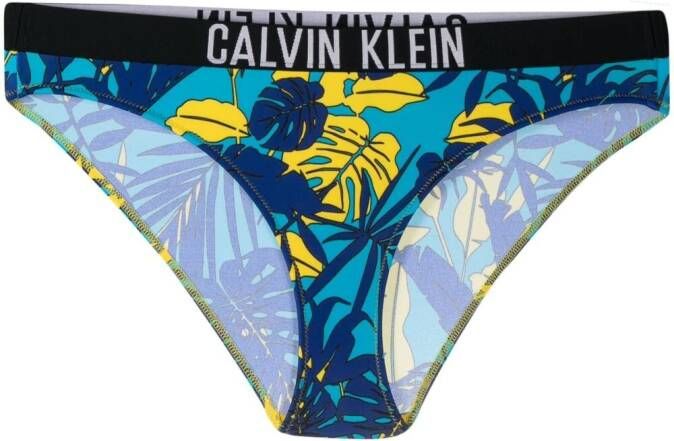 Calvin Klein Bikinislip met print Blauw
