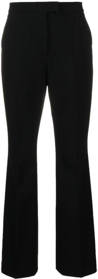 Calvin Klein Bootcut pantalon Zwart