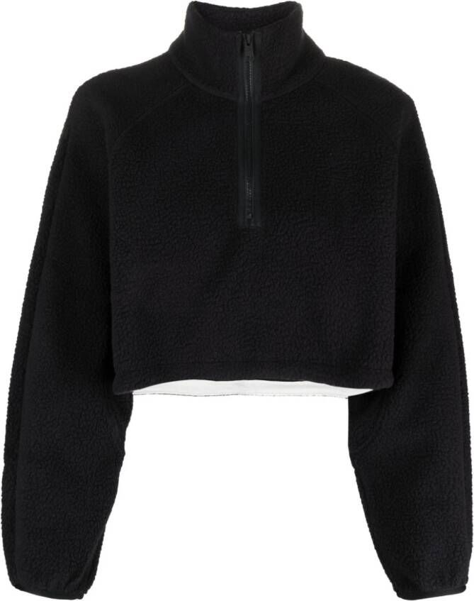 Calvin Klein Cropped sweater Zwart
