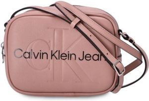 Calvin Klein Crossbodytas logo-reliëf Roze