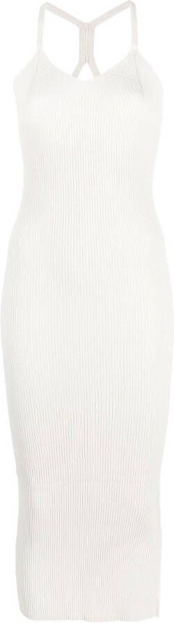 Calvin Klein Gebreide jurk Beige