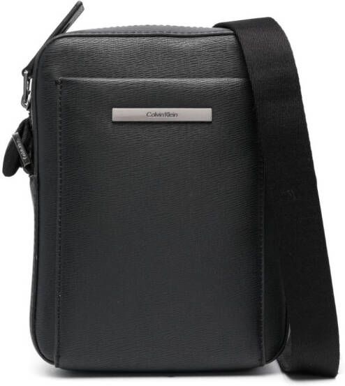 Calvin Klein Messengertas met logo Zwart
