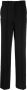 Calvin Klein High waist broek Zwart - Thumbnail 1